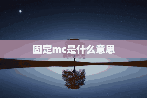 固定mc是什么意思